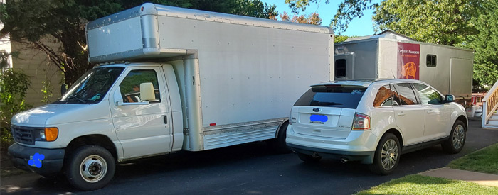 The Food Truck - SUV for size reference